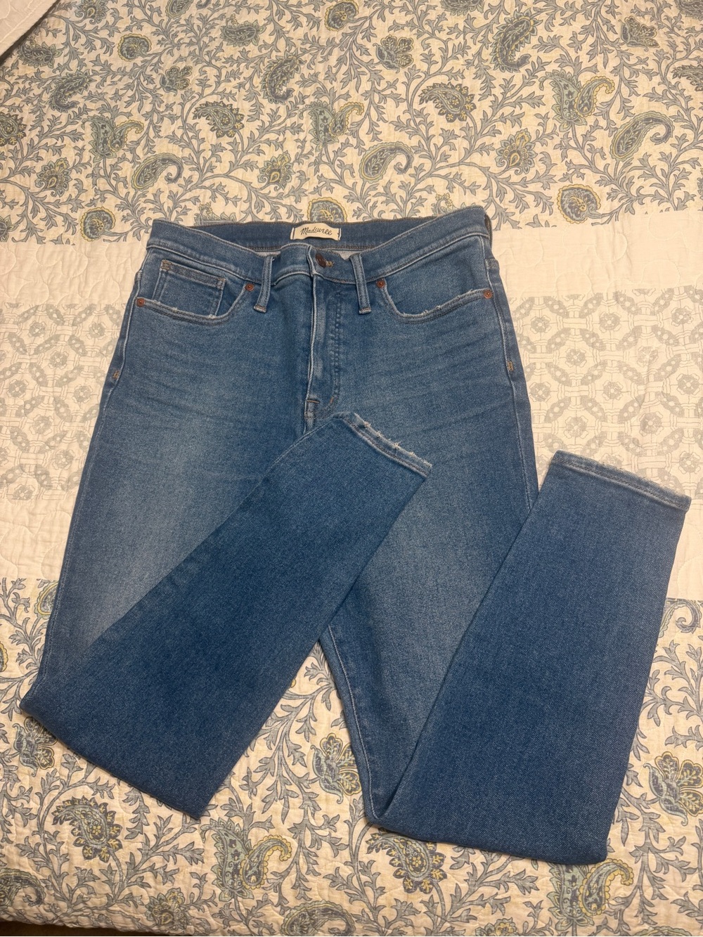 NWT Madewell 9” mid-rise skinny jeans size 32